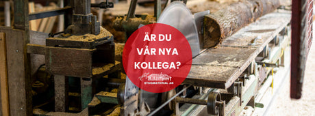 Vi söker medarbetare till vårt snickeri och sågcenter