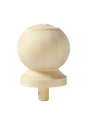 Ändknopp stolpe