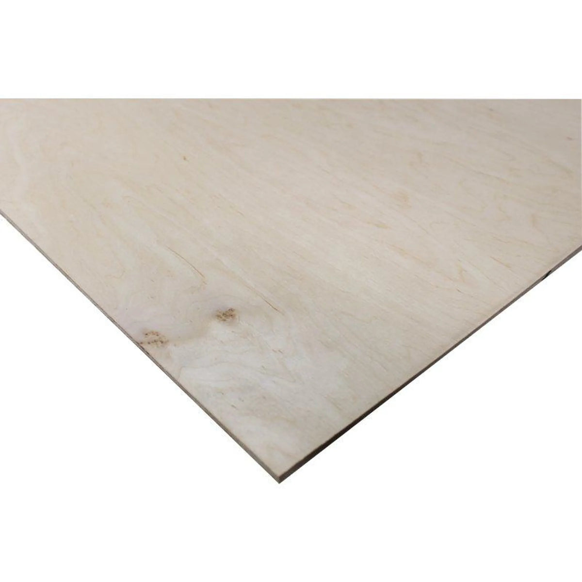 Björkplywood i kvalitet BB/BB 4mm 1250x2500mm
