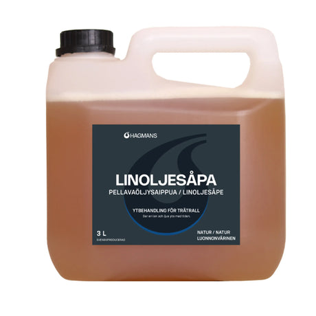 Linoljesåpa natur 3L från Hagmans