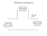 T-nock Randers Höjslev bred smal smal